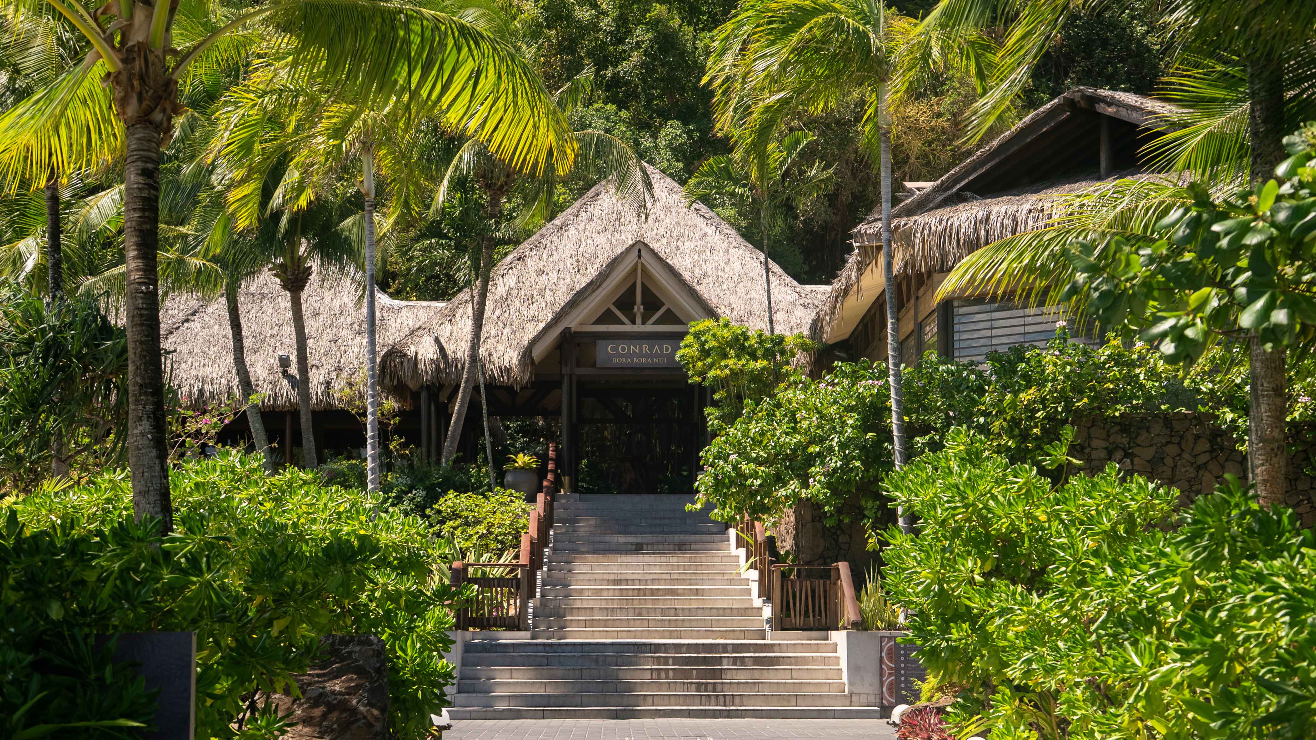Bora Bora lagoon and overwater bungalows